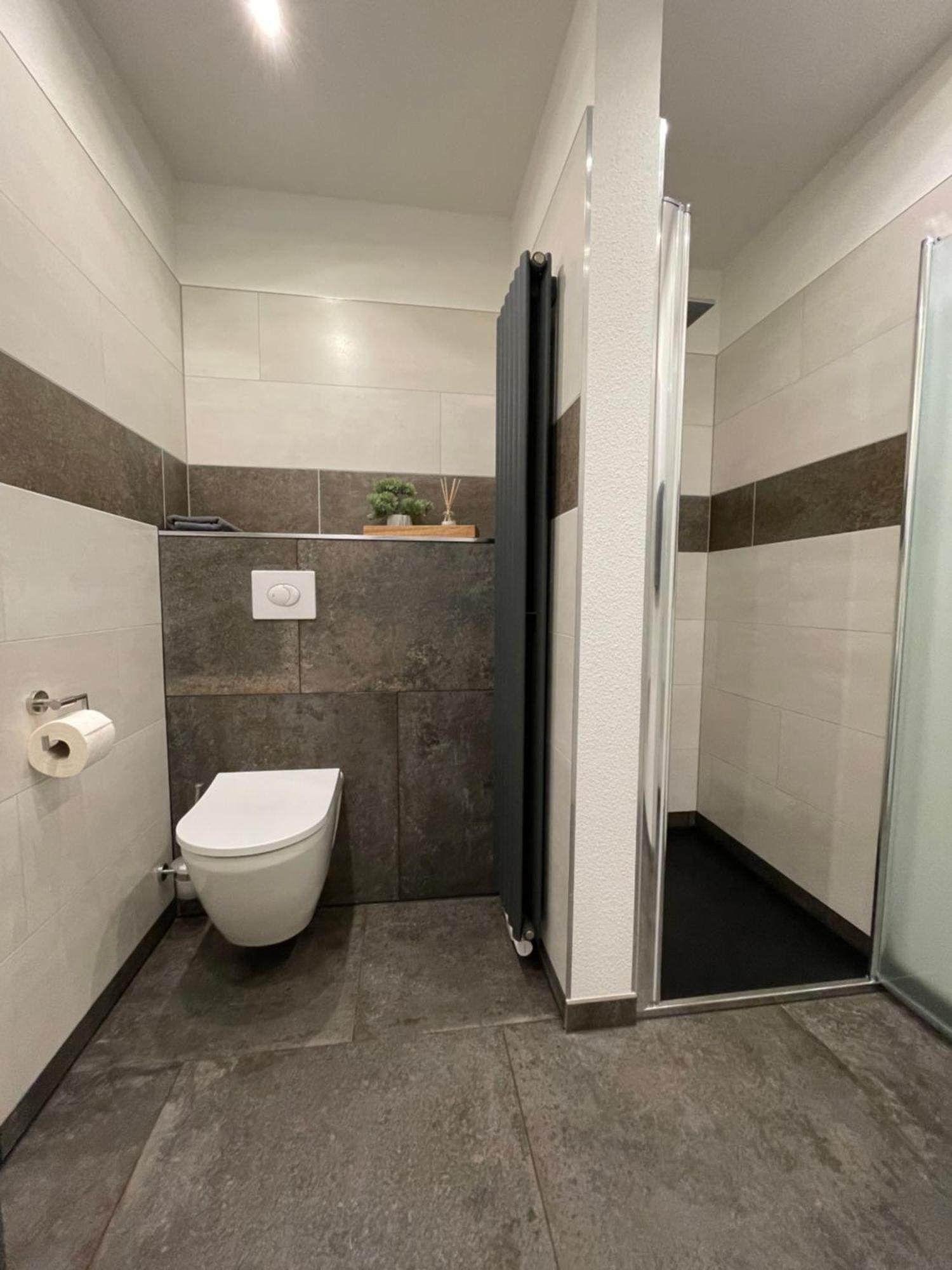 Moderne Ferienwohnungen In Dissen Bagian luar foto