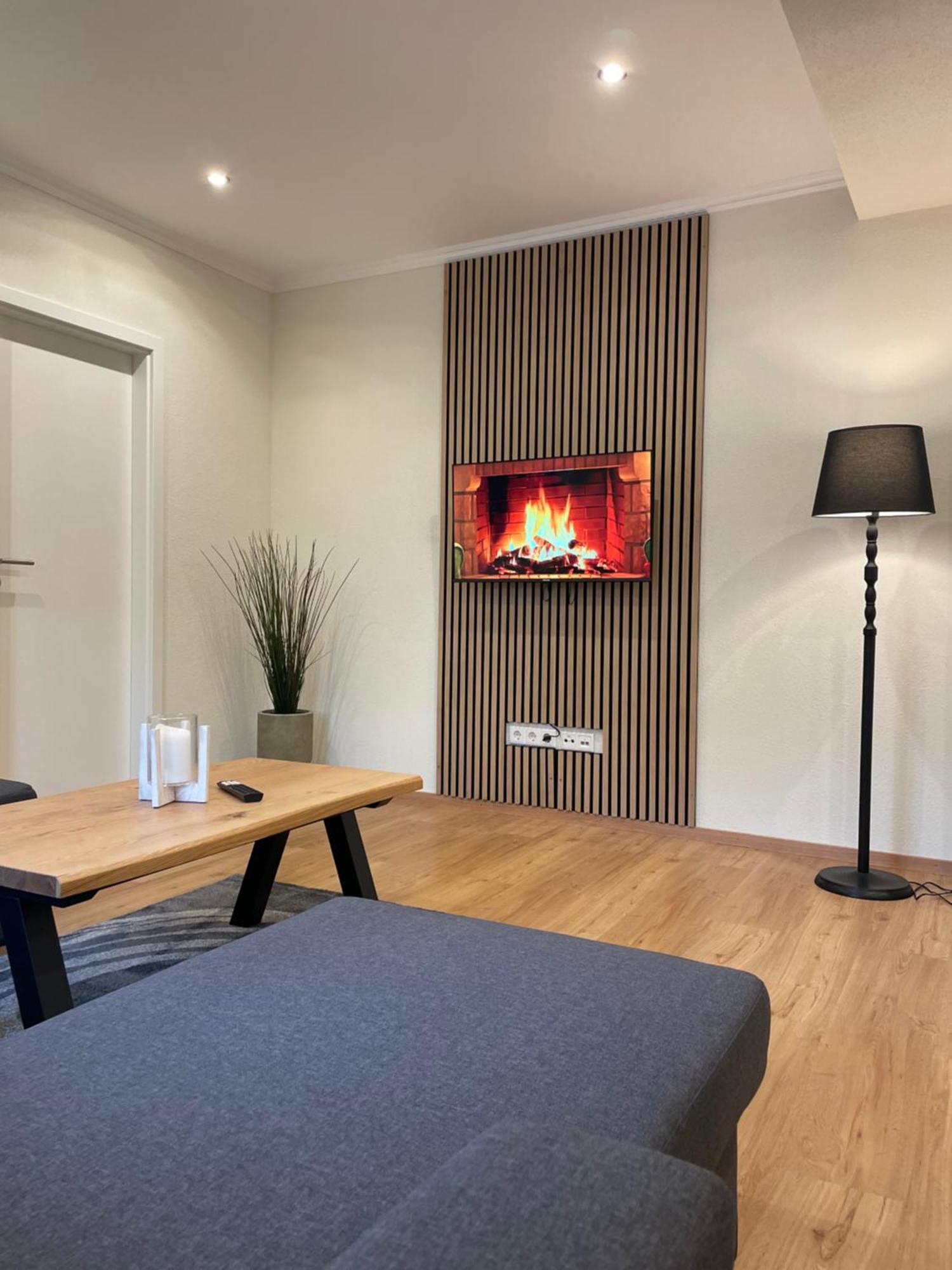 Moderne Ferienwohnungen In Dissen Bagian luar foto